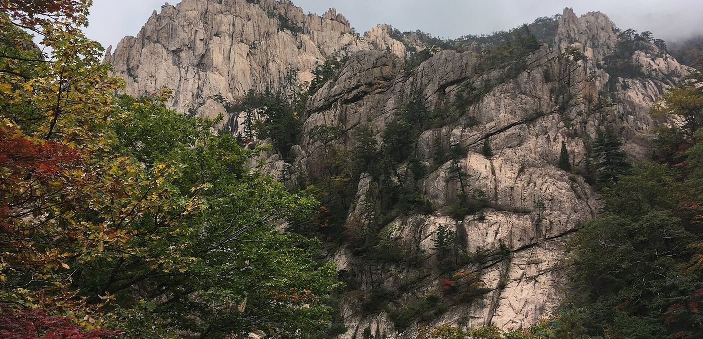 Granite peaks of Seoraksan National Park, Gangwon